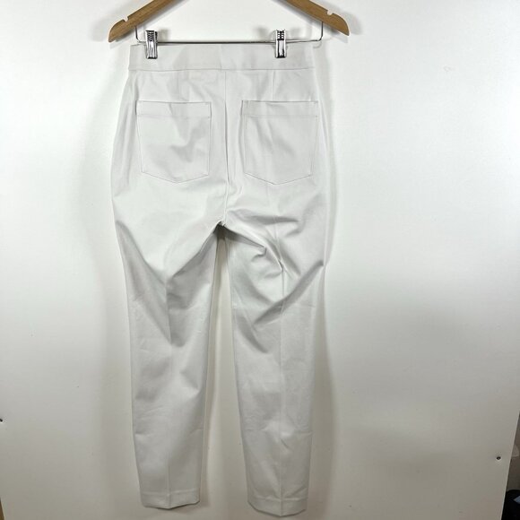 New Spanx Soft Stretch Pull-on Slim Straight Pants in Classic White size Small - Picture 7 of 11